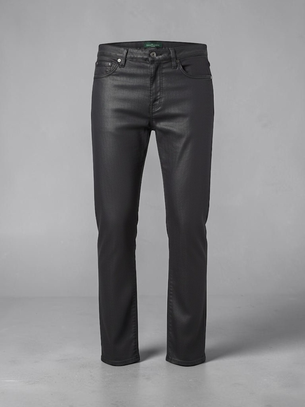 Ralph Lauren  Straight Leg Waxed Denim Jeans